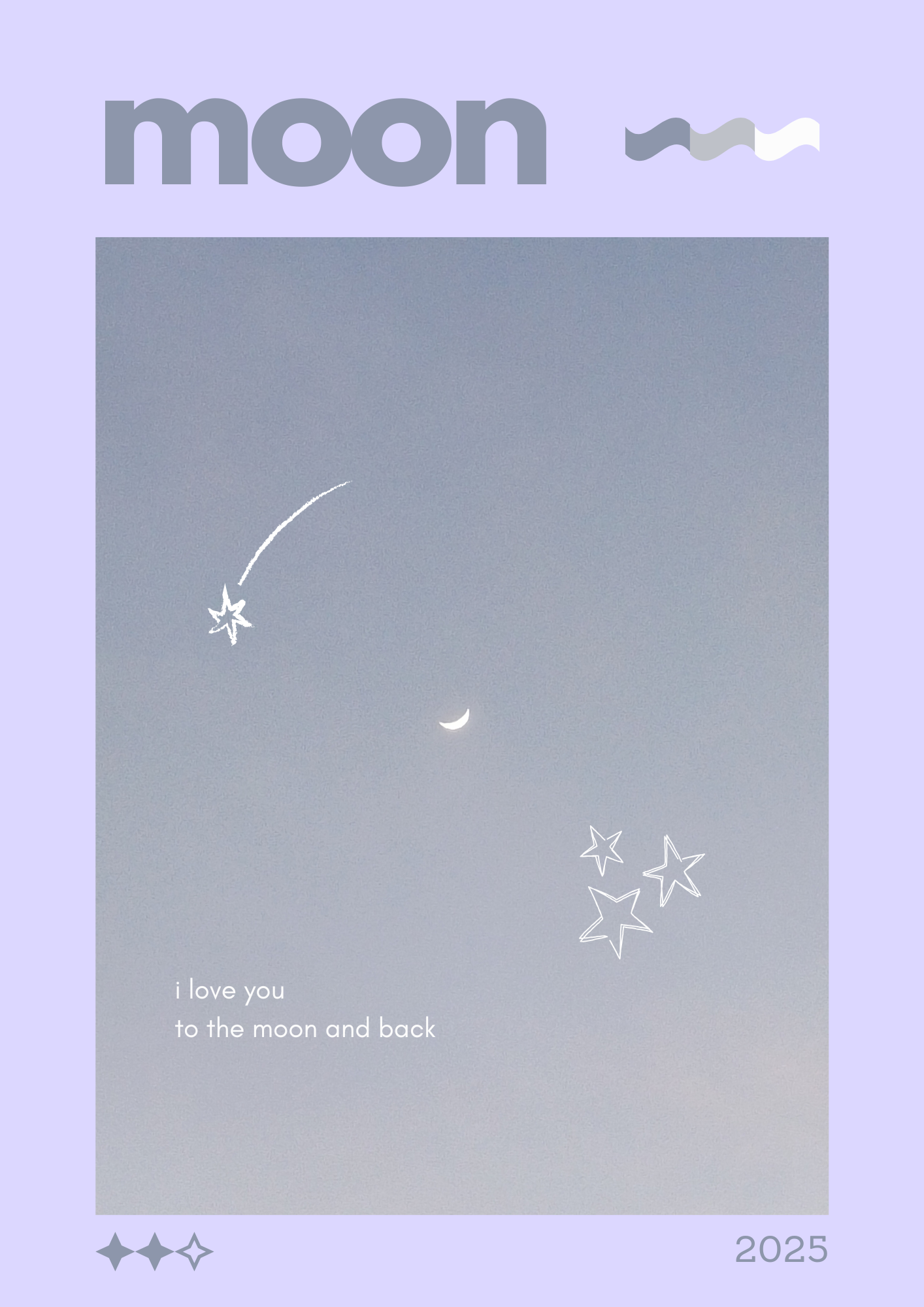 Moon Poster